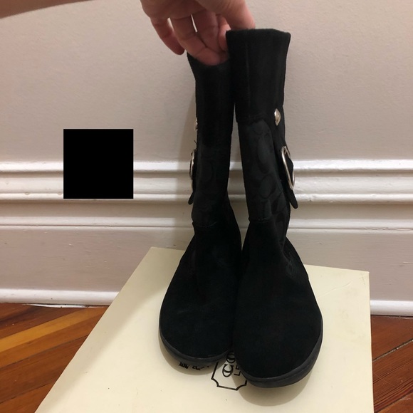 Coach Suede Meyer Boots - Picture 4 of 6